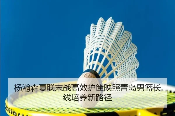 杨瀚森夏联末战高效护筐映照青岛男篮长线培养新路径
